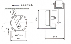 速度開關，測速傳感器XSAV11801（低速型）高低速速度開關