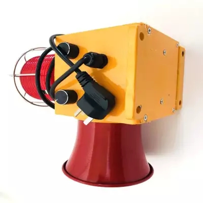 旋轉(zhuǎn)式警示燈LTE-1101J/220V報警器、一體化聲光信源指示器XDT-M-135FTY皮帶警鈴廠家